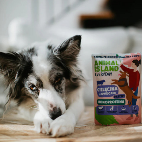 ANIMAL ISLAND Everyday Monoprotein Veal - vlhké krmivo pro psy - 9x300g - Fotogalerie 2