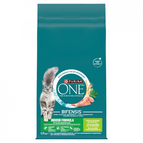PURINA One Indoor Formula - suché krmivo pro kočky - 9,75kg - Fotogalerie 1