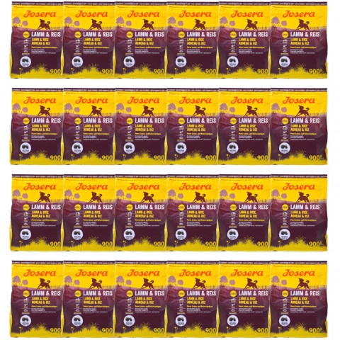 JOSERA Adult Lamb with rice - suché krmivo pro psy - 24x900 g - Fotogalerie 1