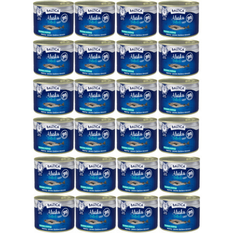 BALTICA Excellent Mono Treska pollak Light - mokré krmivo pro kočku - 24x185g - Fotogalerie 1