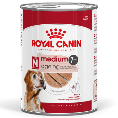ROYAL CANIN Medium Ageing 7+ mokré krmivo, paštika pro starší psy středních plemen od 7 let věku. - Fotogalerie 7