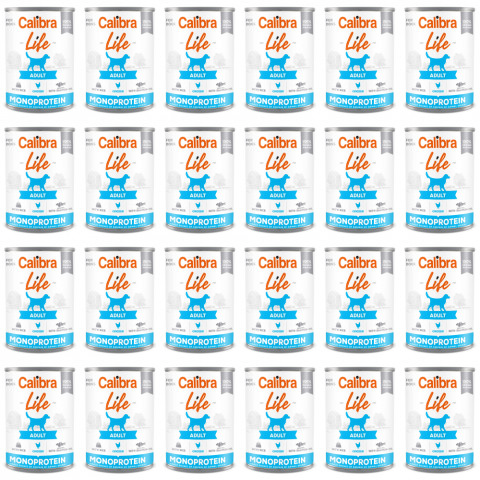 CALIBRA Dog Life Adult Kuře s rýží - mokré krmivo pro psy - 24x400g - Fotogalerie 1