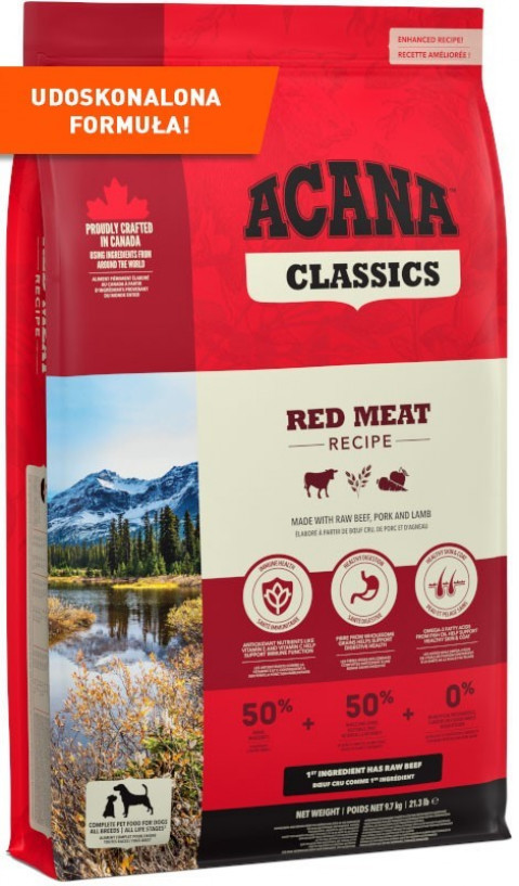 ACANA Classics Red Meat - suché krmivo pro psy - 9,7 kg - Fotogalerie 1