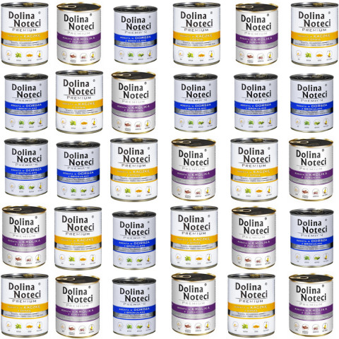 DOLINA NOTECI Premium MIX 3 PŘÍCHUTÍ - mokré krmivo pro psy - 30x800g - Fotogalerie 1