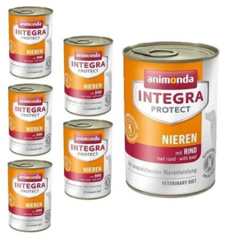 ANIMONDA Integra Protect Nieren Hovězí - mokré krmivo pro psy - 6x400g - Fotogalerie 1