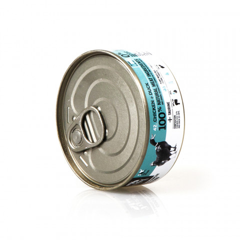 3COTY Chicken with duck For kittens - mokré krmivo pro kočky - 24x80g - Fotogalerie 4