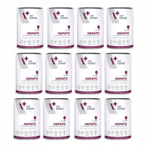 VETEXPERT Veterinary Diet Hepatic Dog - vlhké krmivo pro psy - 12x400g - Fotogalerie 1