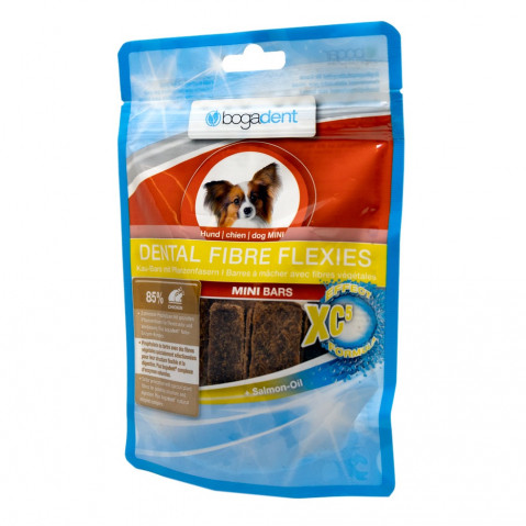 BOGAR Bogadent Dental fibre flexies Mini bars - pamlsek pro psa - 70g - Fotogalerie 1