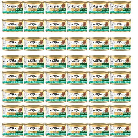 PURINA Gourmet Gold králík - mokré krmivo pro kočky - 48x85g - Fotogalerie 1