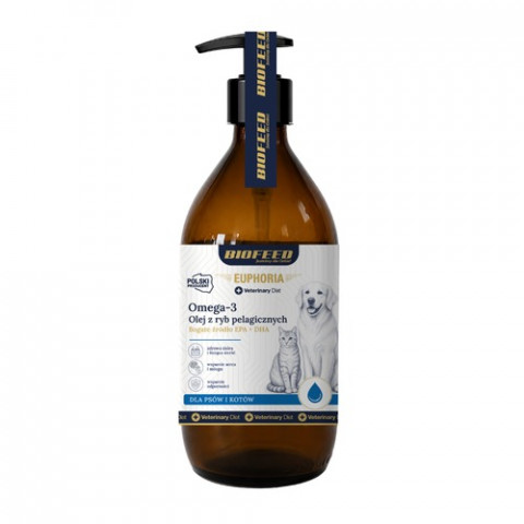 BIOFEED Euphoria Vet Diet - olej z pelagických ryb - 250ml - Fotogalerie 1