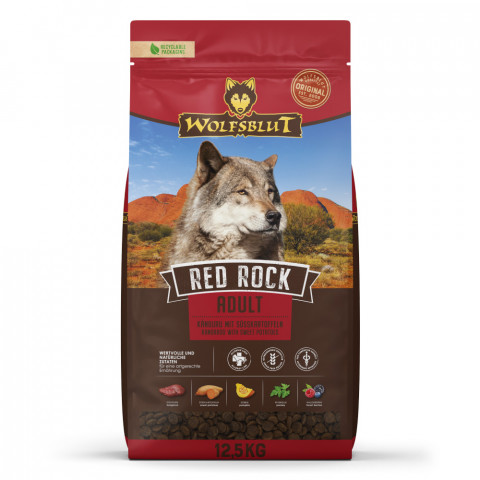 WOLFSBLUT Red Rock Kangaroo with sweet potatoes - suché krmivo pro psy - 2x12,5kg - Fotogalerie 3