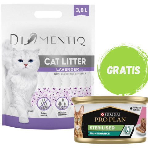 DIAMENTIQ Podestýlka Lavender nehrudkující 3,8 l + ZDARMA - Fotogalerie 1