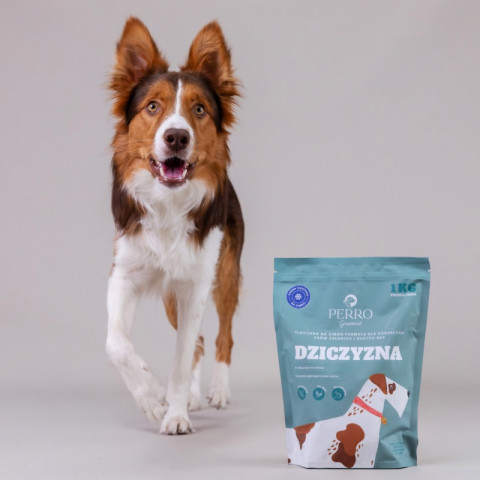 PERRO Gourmet Game Cold-pressed - suché krmivo pro psy - 1kg - Fotogalerie 2
