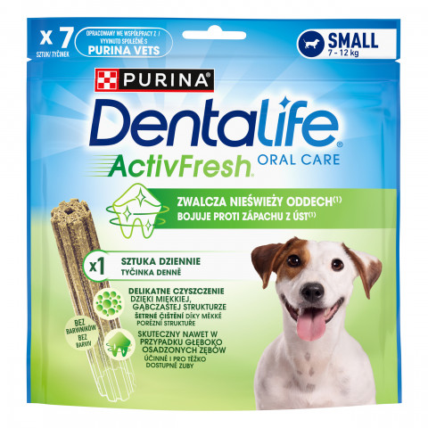 PURINA Dentalife Active Fresh Small - Dentální snack pro psy - 115g - Fotogalerie 1