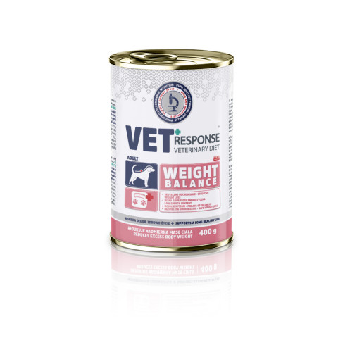 VET RESPONSE Weight balance - vlhké krmivo pro psy - 400g - Fotogalerie 1