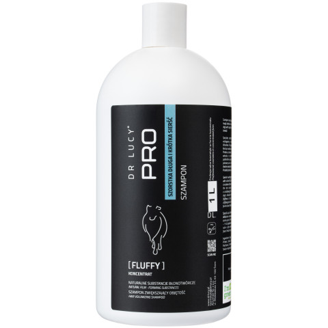DR LUCY Pro Fluffy Hrubá srst – šampon pro psy – 1 l - Fotogalerie 1