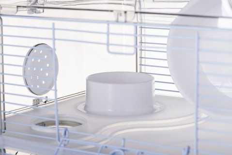 ZOLUX Rody3 Trio White - klec pro hlodavce - 1 kus - Fotogalerie 14