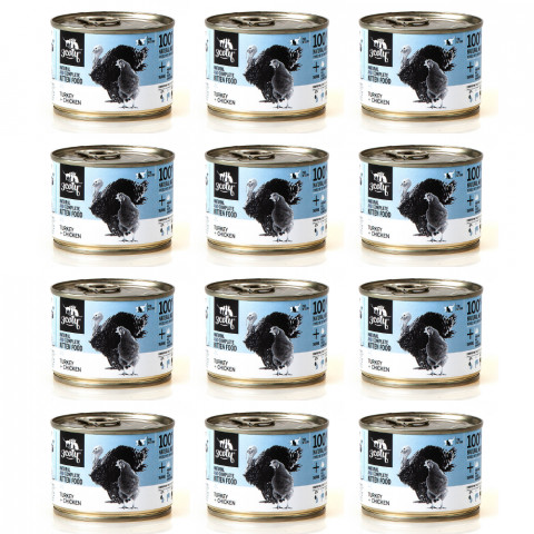 3COTY 41. Turkey and chicken for kittens - mokré krmivo pro kočky - 12x180g - Fotogalerie 1