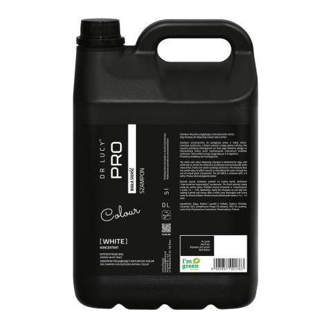 DR LUCY White bílá srst - šampon pro psy - 5 l - Fotogalerie 1