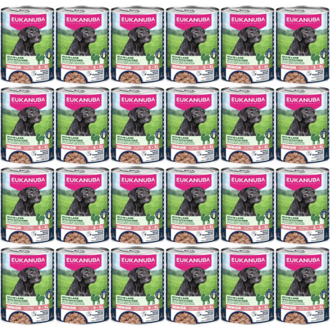 EUKANUBA Life Care Senior Bohatá na jehněčí a brambory - vlhké krmivo pro psy - 24x400g - Fotogalerie 1