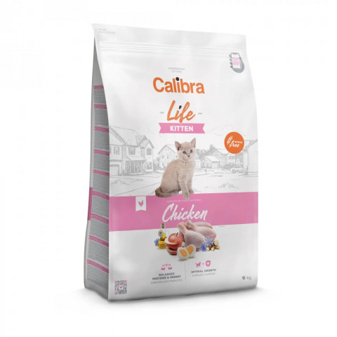 CALIBRA Cat Life Kitten Chicken - suché krmivo pro kočky - 6kg - Fotogalerie 1