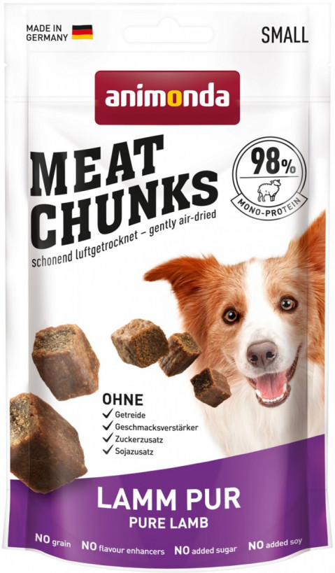 ANIMONDA Meat Chunks Lamb - pamlsek pro psa - 60g - Fotogalerie 1