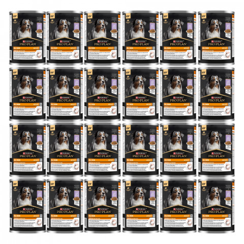 PURINA Pro Plan Everyday nutrition All size Adult Krůta v želé – mokré krmivo pro psy – 24x400g - Fotogalerie 1