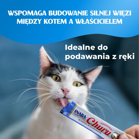 INABA Churu Chicken and tuna mix - pamlsek pro kočky - 80x14g - Fotogalerie 2
