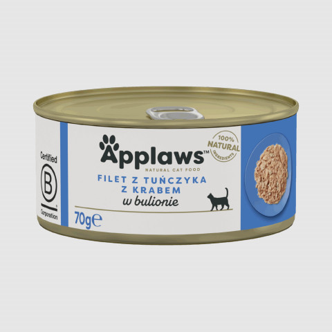APPLAWS Tuna Filet MIX - mokré krmivo pro kočky - 12x70g - Fotogalerie 3