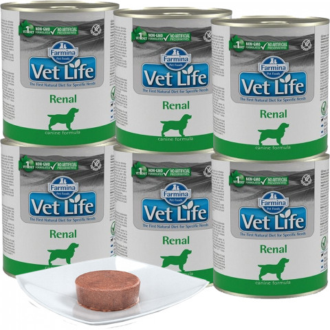 FARMINA Vet Life Canine Renal - mokré krmivo pro psy - 6x300 g - Fotogalerie 1