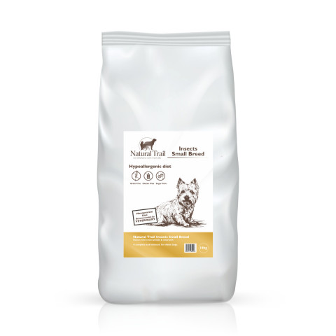 NATURAL TRAIL Premium Insects Small breed - suché krmivo pro psy - 10kg - Fotogalerie 1