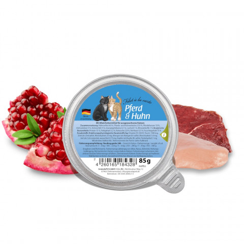 GRANATAPET Filet á la carte Horse with chicken - mokré krmivo pro kočky - 85g - Fotogalerie 2