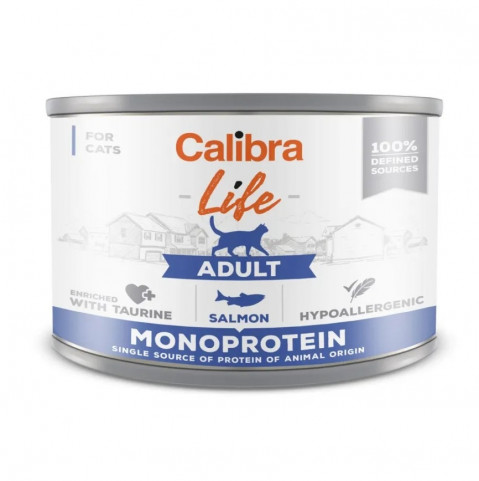 CALIBRA Cat Life Adult Salmon - mokré krmivo pro kočky - 200g - Fotogalerie 1
