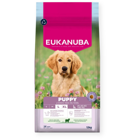 EUKANUBA Puppy L XL Rich in lamb & rice - suché krmivo pro psy - 12kg - Fotogalerie 1