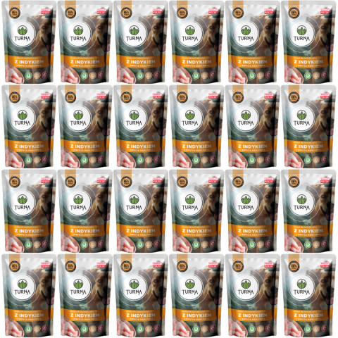 TURNA s krůtou – mokré krmivo pro psy – 24x500g - Fotogalerie 1