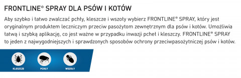 FRONTLINE Sprej proti blechám a klíšťatům pro psy a kočky - 250 ml - Fotogalerie 4