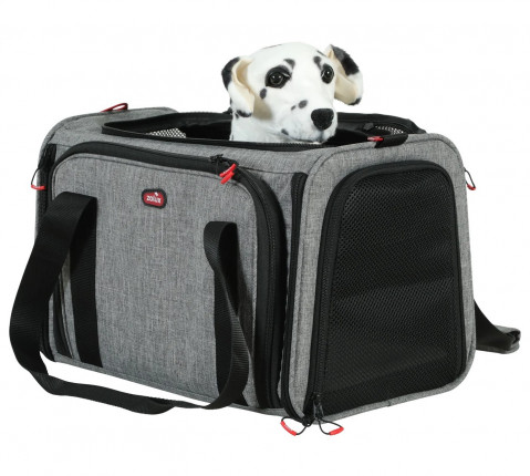 Přepravní taška pro psy a kočky s dodatečným prostorem ZOLUX NOMAD M 44 × 28 × 28 cm - Fotogalerie 12