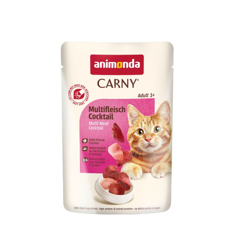 ANIMONDA Carny Adult Meat cocktail - mokré krmivo pro kočky - 85g - Fotogalerie 1