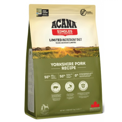 ACANA Singles Mono Yorkshire Pork – suché krmivo pro psy – 2kg - Fotogalerie 1