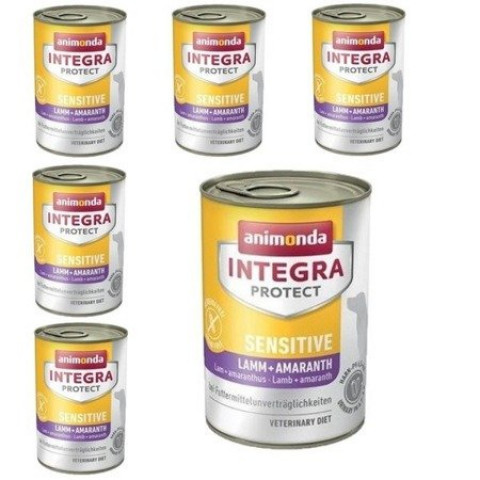 animonda Integra Protect lamb + amaranth Amaranth, Jehněcí Dospělý jedinec 400 g - Fotogalerie 1