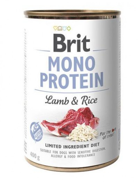 BRIT Mono Protein Lamb & Rice - vlhké krmivo pro psy - 6x400g - Fotogalerie 3