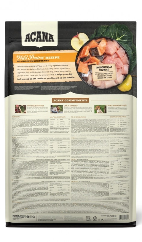 ACANA Highest Protein Wild prairie – suché krmivo pro psy – 6kg - Fotogalerie 2