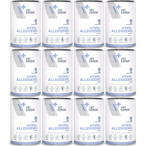 VETEXPERT Hypoallergenic Kůň Mono - vlhké krmivo pro psy - 12x400g - Fotogalerie 1
