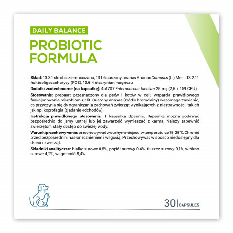 VETEXPERT Probiotic Formula - probiotikum pro psy a kočky - 30 ks - Fotogalerie 2