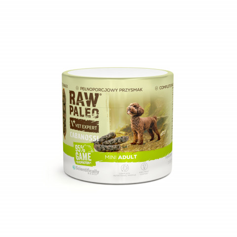 VETEXPERT Raw Paleo Cabanossi Game Mini - pamlsek pro psa - 100g - Fotogalerie 1