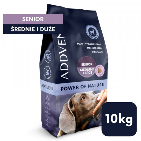 ADDVENA Power of Nature Senior Medium/Large Lamb - suché krmivo pro psy - 10kg - Fotogalerie 5