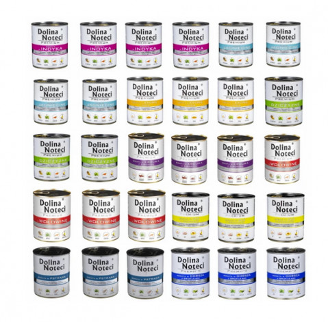 DOLINA NOTECI Premium MIX 9 FACES - mokré krmivo pro psy - 30x800g - Fotogalerie 1