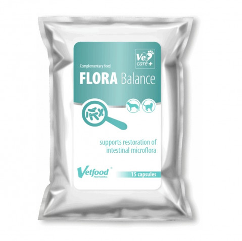 VETFOOD Flora Balance - doplňky stravy pro psy a kočky - 15ks - Fotogalerie 1