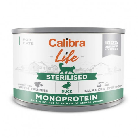 CALIBRA Cat Life Sterilised Duck - mokré krmivo pro kočky - 200g - Fotogalerie 1