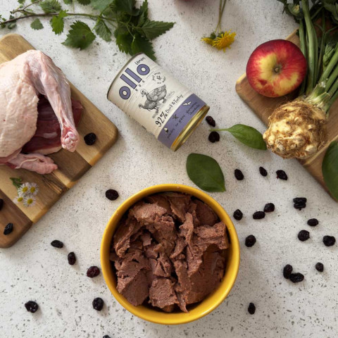 OLLO Umami Duck and turkey - vlhké krmivo pro psy - 400g - Fotogalerie 3